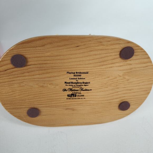 Playing Bridesmaid H5500 Maud Humphrey Bogart Certificate In Box - Picture 3 of 3